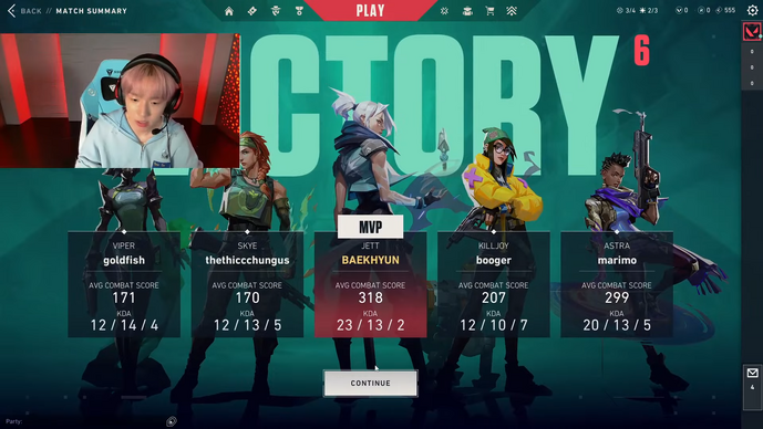 EXO ベクヒョンがRiot Games本社からVALORANT & LoLを配信!エズリアル役、エズリアルでチームをキャリー 画像