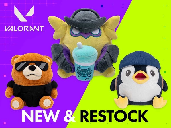 待望の「ウィングマン」ぬいぐるみがRiot Store Japanに登場！戦略ベア&ペンギンのダンの在庫も復活【VALORANT】 |  FISTBUMP（フィストバンプ）