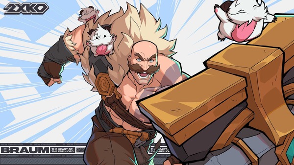 LoL』格闘ゲーム『2XKO』に「ブラウム」が参戦決定！氷の盾で自らと