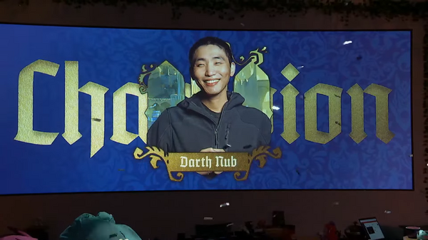 ロア・アンド・レジェンズ Tactician's Crown」Darth Nubが世界王者に