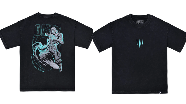 Rage Valorant 選手　プロゲーマー　サイン Tシャツ　額縁 オーメンTシャツ」がRiot Store Japanにて再入荷―2つの世界の狭間に