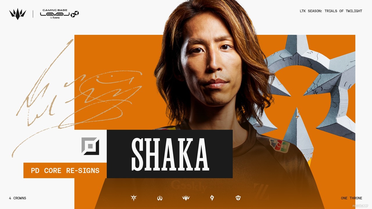 「LTK シーズン2」Precision Diadem（PD）メンバーが発表―CR「おぼ」参戦！大幅メンバー変更も、SHAKA × 神楽めあのBOTレーンは続投【Trials of Twilight（黄昏の試練）】