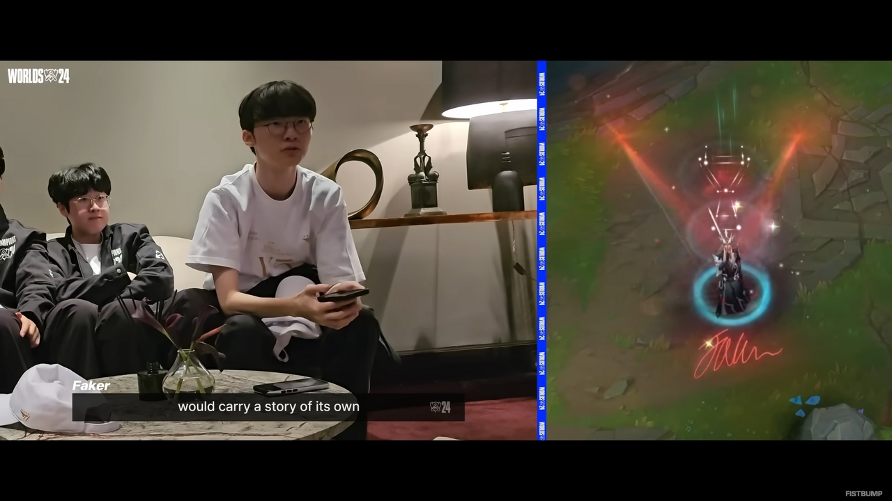 T1「Worlds 2024」優勝スキンに隠された小ネタを徹底解説！Fakerの足跡を辿るエモいリコールから、トロフィーに頭をぶつけるZeus再現まで