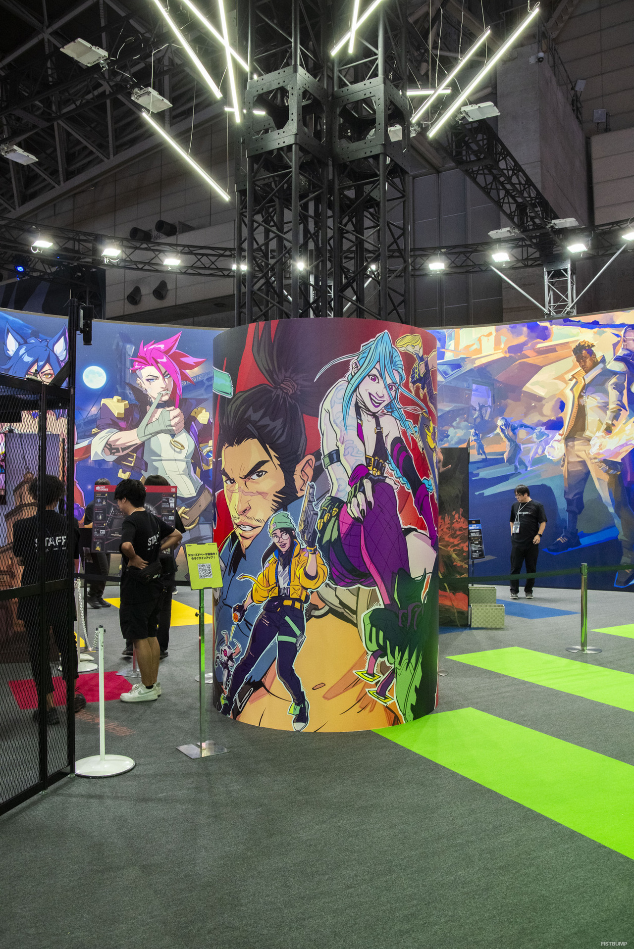 「Riot Gamesブース」は見どころ盛りだくさん！リアル版ナイトマーケット、ヴァイのパンチングマシーン、ユナラの精神修養チャレンジなどを存分に体験してきた【TGS2025】