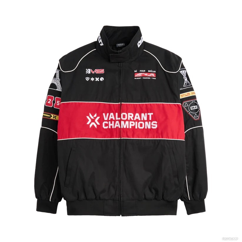 「VALORANT Champions 2025」グッズがRiot Store Japanで販売開始！会場でも完売のレーシングジャケットやフーディー、スカーフなど7種がラインナップ