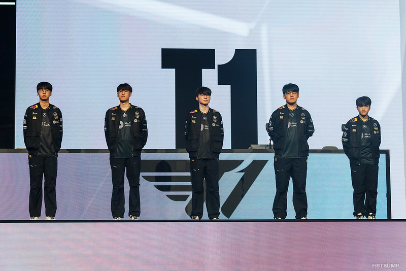 T1が100T相手に2-0で勝利し、スイスステージ最終戦へ！Keria「明日すぐ試合なのでコンディション管理をしっかりやりたい」【Worlds 2025インタビュー翻訳】