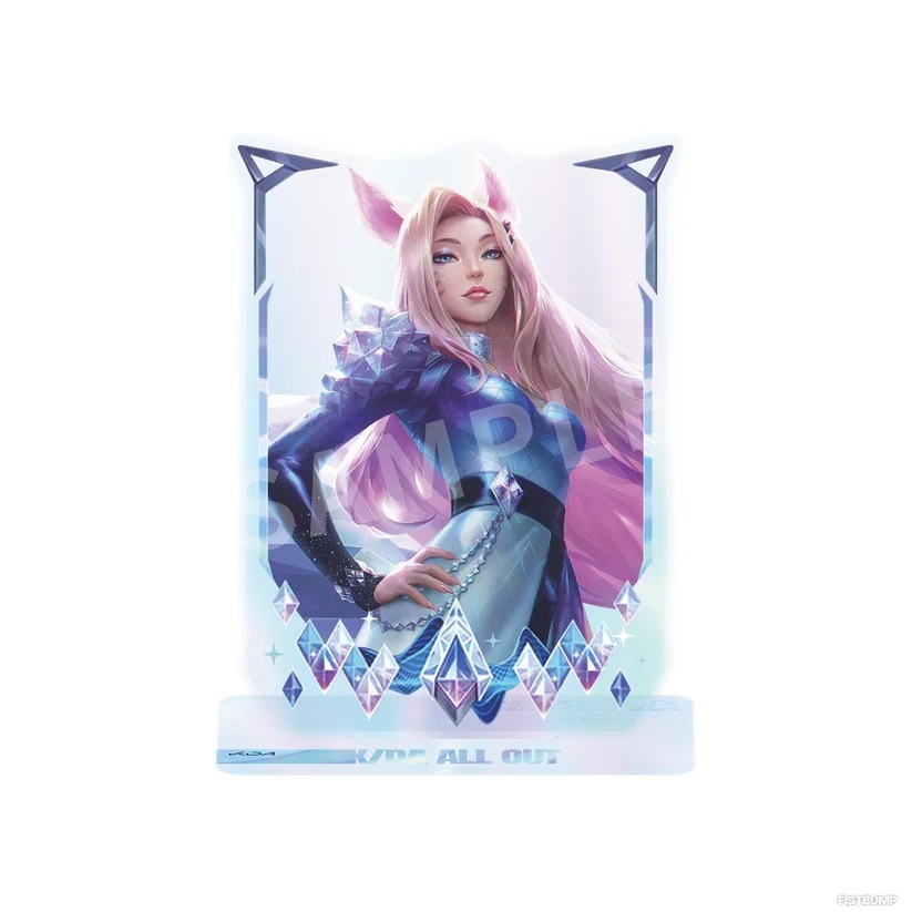 「K/DA」アーリがハイクオリティで立体化―半透明素材のショートスカート、ふんだんに使われたクリアパーツで存在感ある一品に