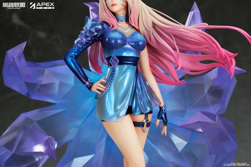 「K/DA」アーリがハイクオリティで立体化―半透明素材のショートスカート、ふんだんに使われたクリアパーツで存在感ある一品に