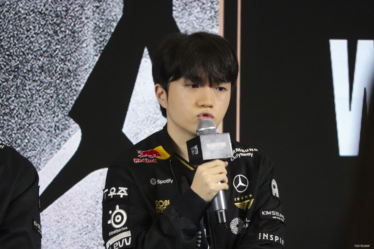Faker「外部の評価は関係ない。ベストを尽くして試合をする」―T1が「Worlds 2025」決勝戦への意気込みを語る【合同インタビュー】