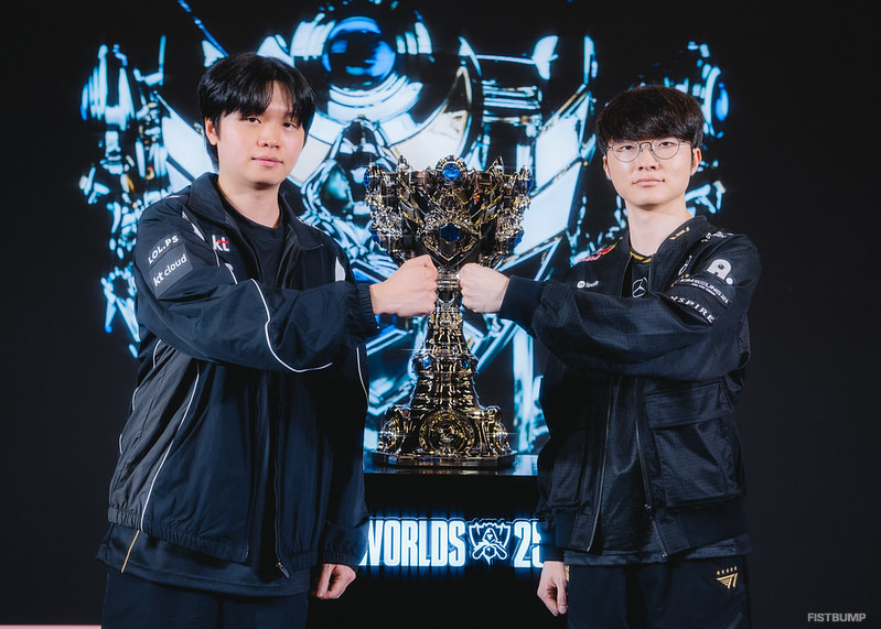 Faker「外部の評価は関係ない。ベストを尽くして試合をする」―T1が「Worlds 2025」決勝戦への意気込みを語る【合同インタビュー】