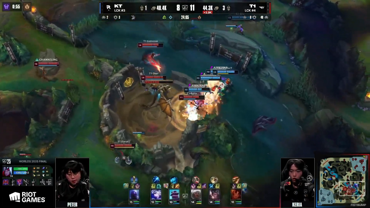 Worlds 2025はT1が前人未到の3連覇！ 先に王手を許すも「伝説は倒れず」、15周年の歴史に新たな1ページ【リーグ・オブ・レジェンド】