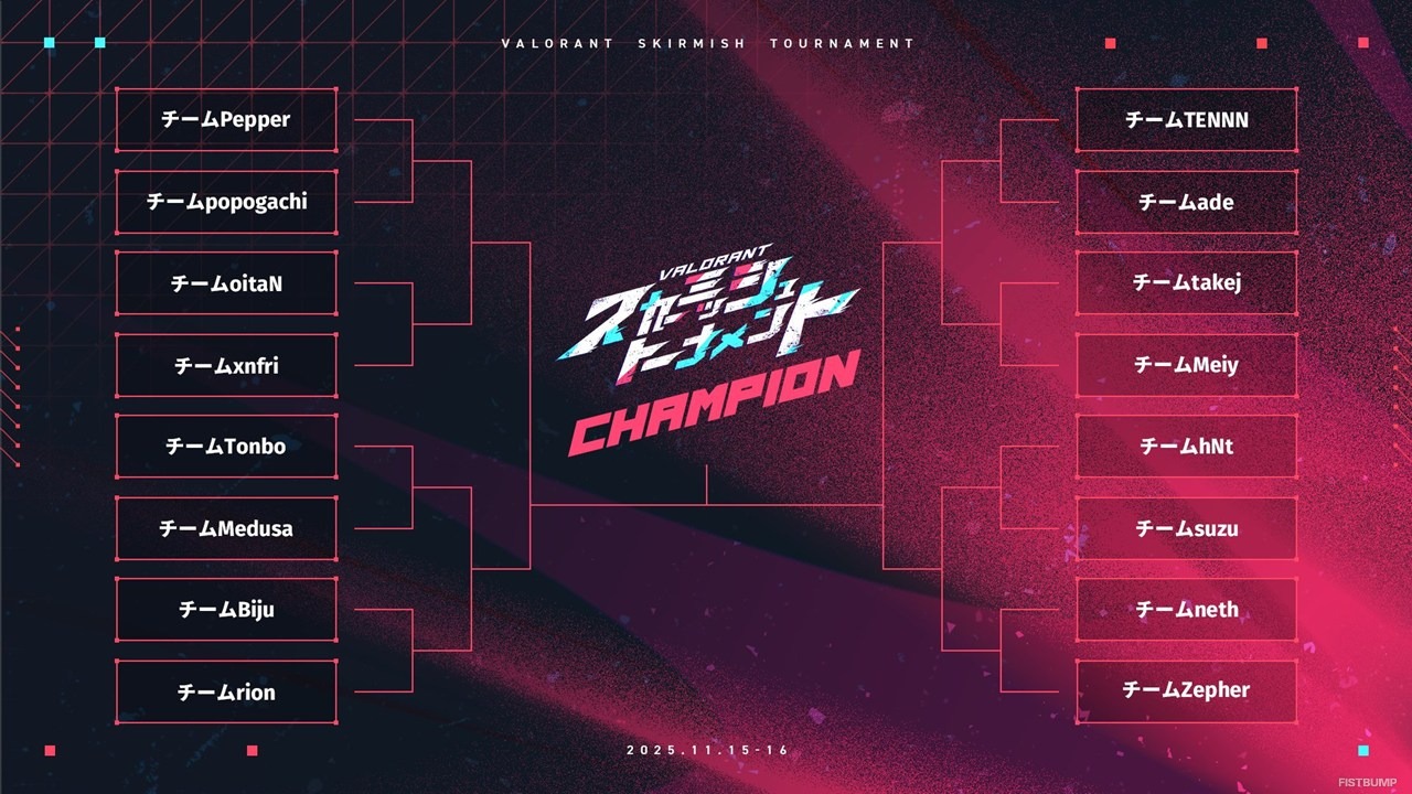 百鬼あやめ、紡木こかげ、1tappy、Eurieceほか総勢48名が参戦―プロとストリーマーが激突！「VALORANTスカーミッシュトーナメント」出場メンバー発表