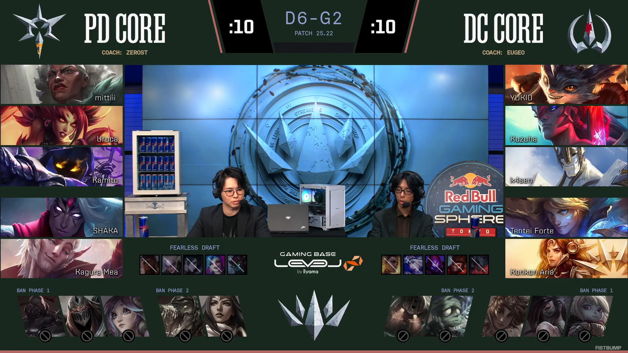 【LTK】シーズン2：黄昏の試練 レギュラーステージDay 6（最終日）結果まとめ―DCはNEXTが無敗で1位通過…RRが2位、PDが3位、STが4位でプレイオフへ【リーグ・オブ・レジェンド】