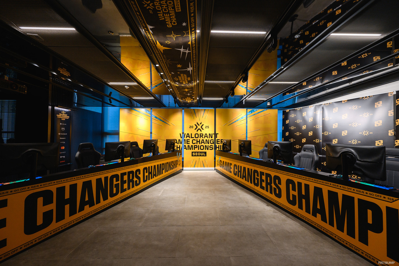韓国「LoL Park」が「VAL Park」へ姿を変える―ネオンの巨大スタチューなどVALORANT特別装飾でGC Championshipを迎える