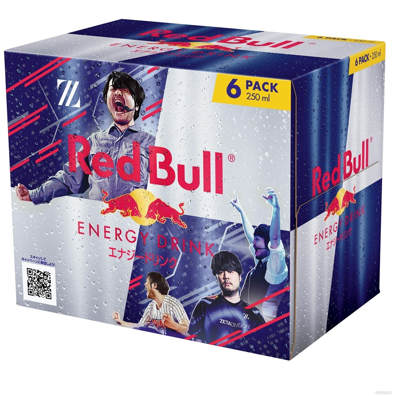 「Red Bull × The k4sen Con 2025」k4senデザインカード付き6缶パックが12月8日より発売―キーキャップが当たるキャンペーンも