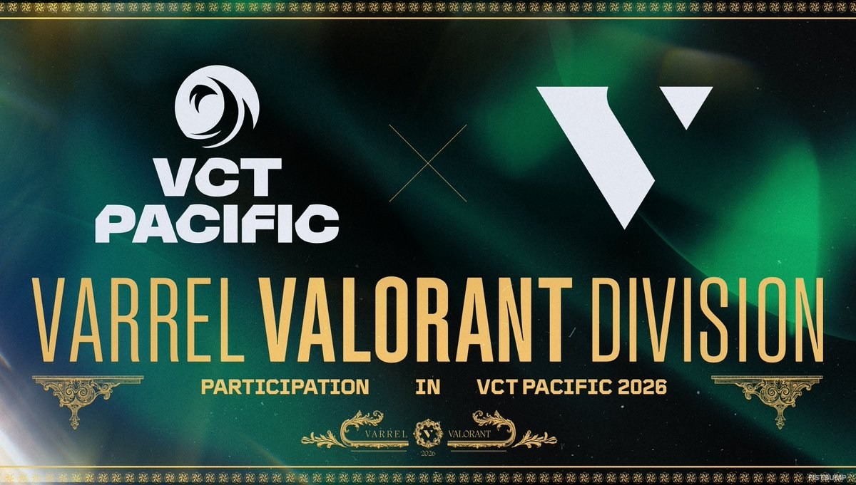 アセンション覇者「SLT」、日本の「VARREL」へ加入決定！2026年よりVCT Pacific参戦