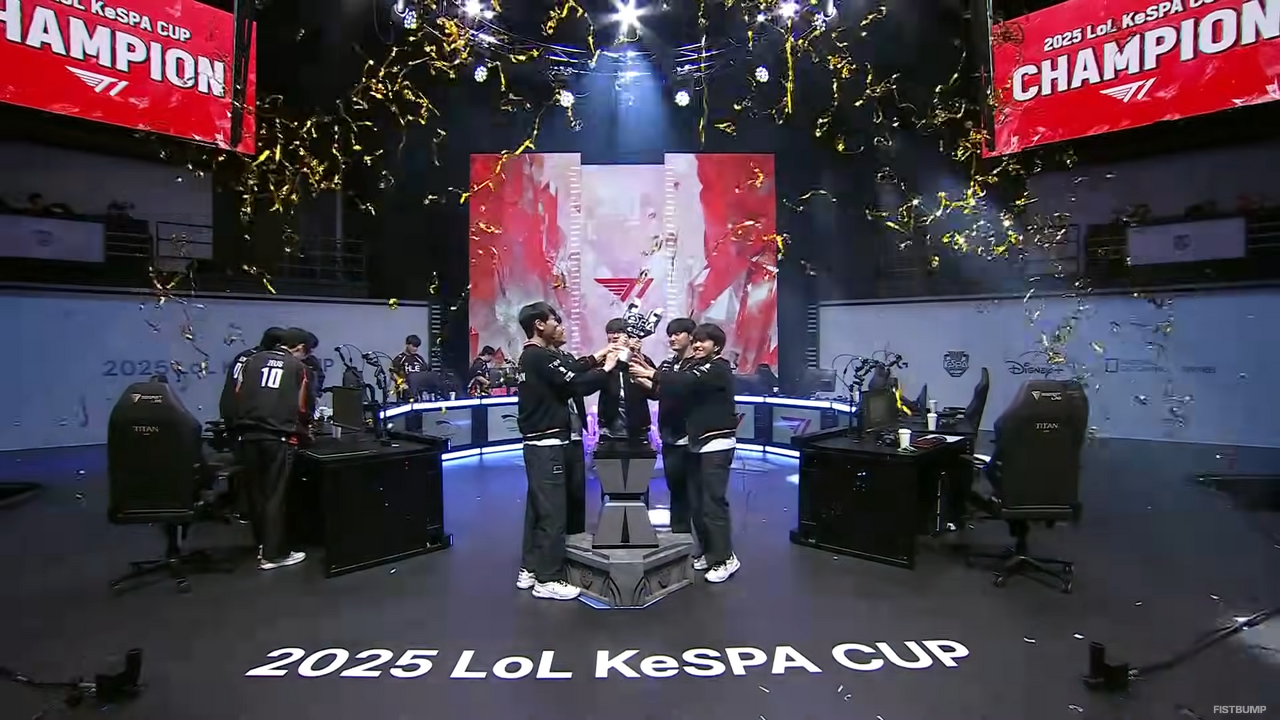T1がHLEをフルセットで破り「KeSPA CUP」初優勝―MVPは新加入のPeyz