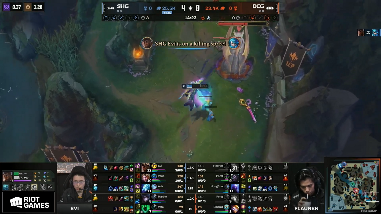 SHG Evi「ひとつ噛み合えば化ける感覚がある。息を合わせて良いチームになっていきたい」―今季開幕戦となったDCG戦を終えてインタビュー【LCP 2026 Split 1】