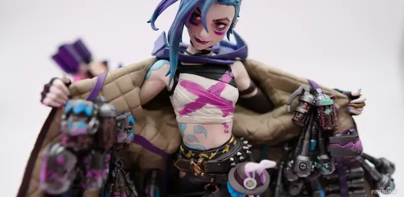 「アーケイン ジンクス」ハイクオリティな1/7スケールのスタチューがRiot Store Japanに登場【リーグ・オブ・レジェンド】