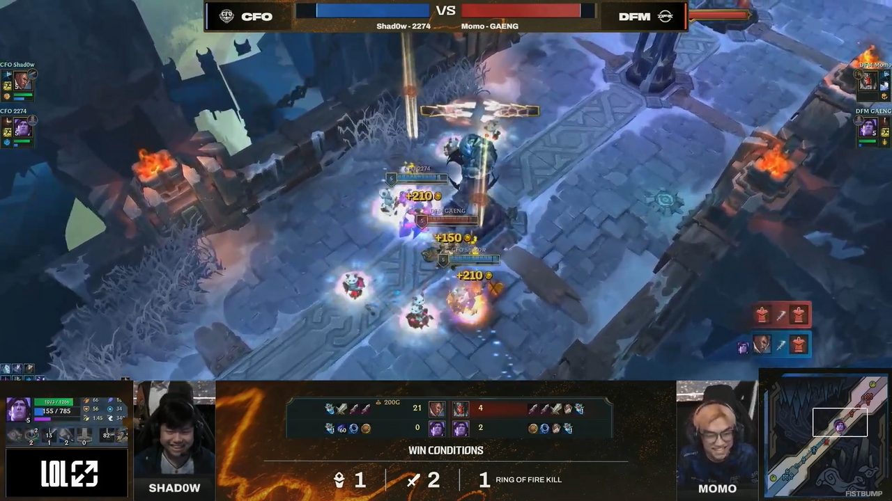 DFM Momo「学ぶことばかりで『LoL』がめっちゃ楽しい。僕が勝てればチームは強い」―LCPデビューとなったCFO戦後インタビュー【LCP 2026 Split 1】