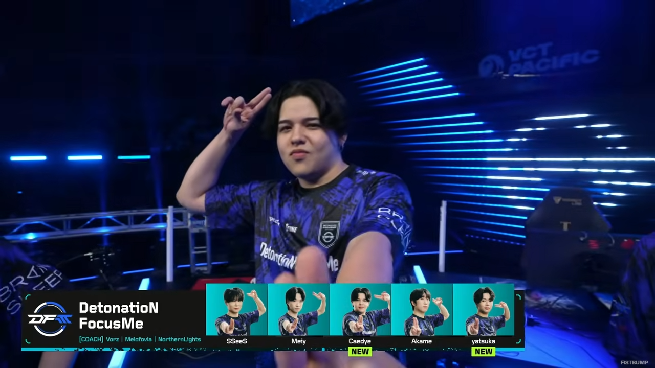 DFMがGen.Gに“滅ポーズ”で勝利！M!LK 山中柔太朗も「滅側の人も応援しています！」と反応みせる【VCTPacific】