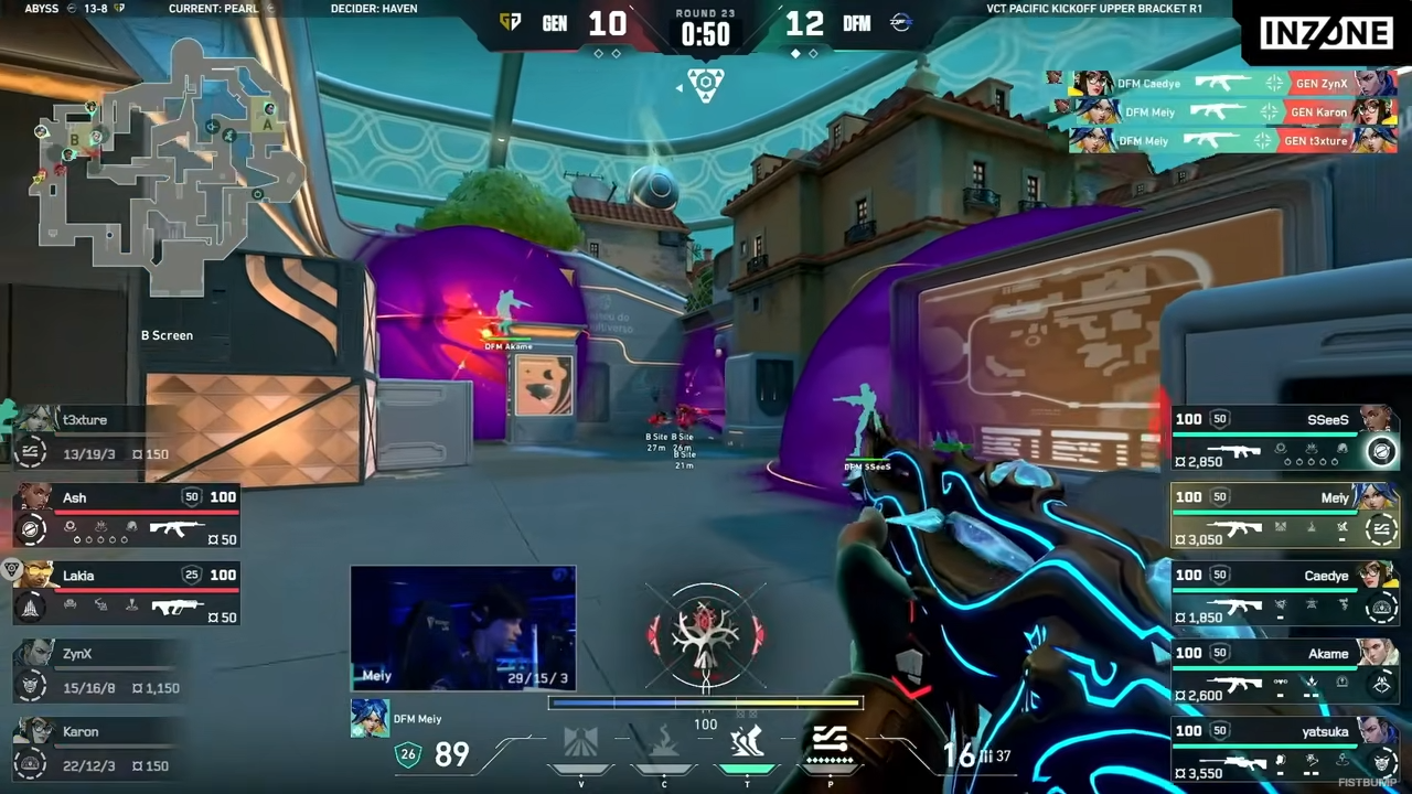 DFMがGen.Gに“滅ポーズ”で勝利！M!LK 山中柔太朗も「滅側の人も応援しています！」と反応みせる【VCTPacific】