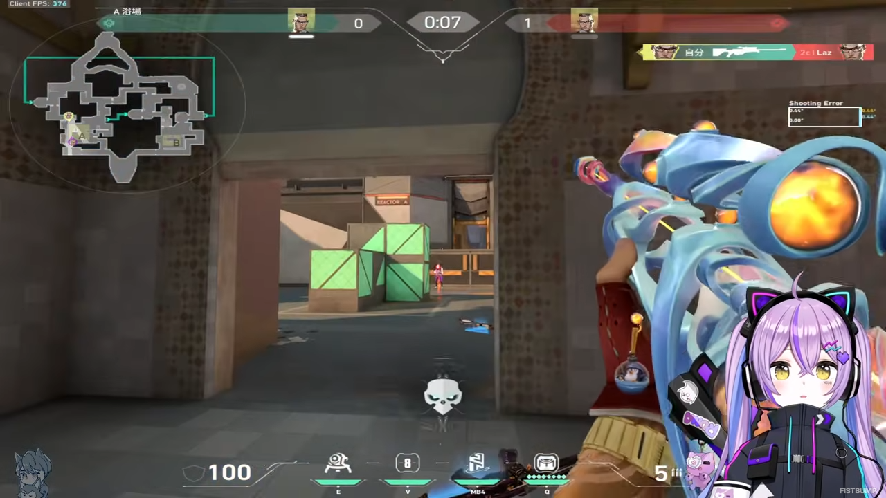 Lazが紫宮るなに“チェンバーの使い方”を伝授！“強いピーク”やランデブーの位置など「VSPO! SHOWDOWN 2026」に向けて基本を学ぶ