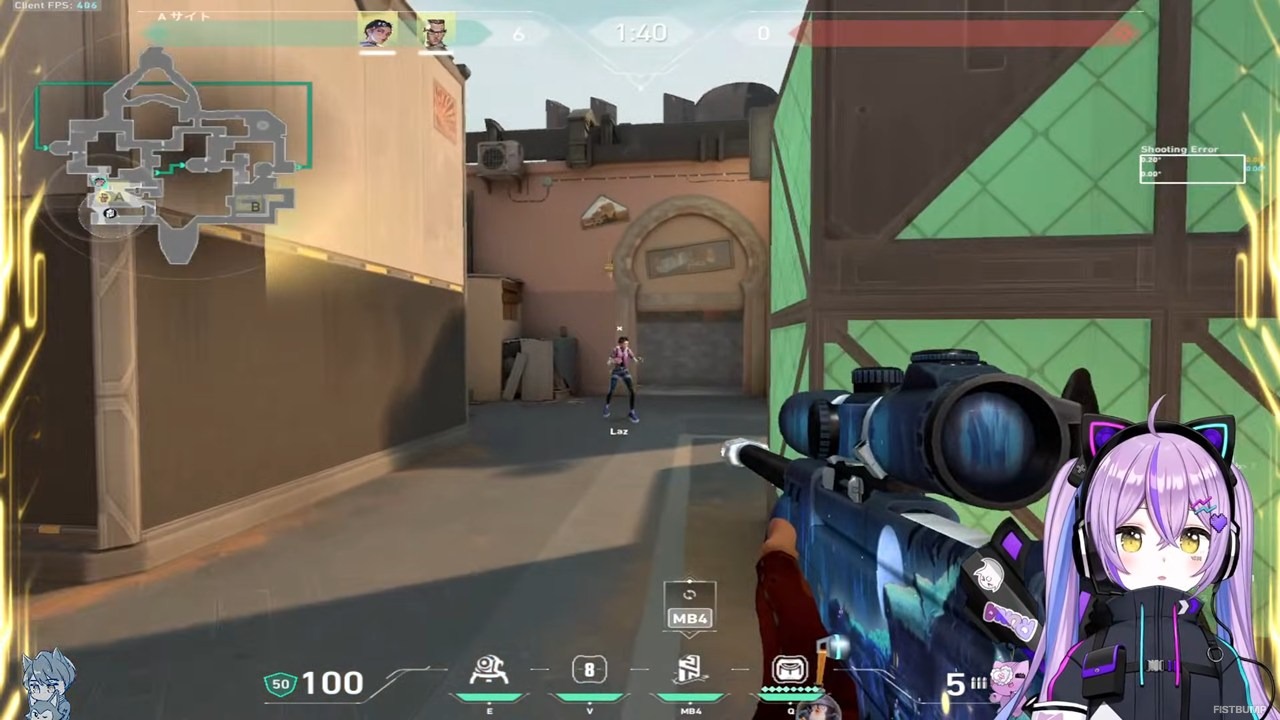 Lazが紫宮るなに“チェンバーの使い方”を伝授！“強いピーク”やランデブーの位置など「VSPO! SHOWDOWN 2026」に向けて基本を学ぶ