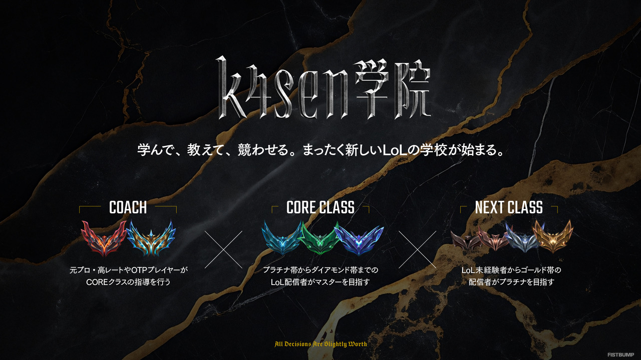 ついに「k4sen学院」が本格始動！全クラスメンバー、ルールなどが公開―月1で生徒が退学となる“対戦会システム”も導入