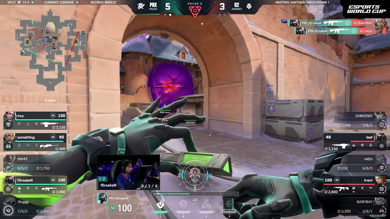 f0rsakeN、ゲッコー以外の全エージェントをプレイ―Masters Santiagoでついにヴァイパーをピック（しかも強い）ゲッコーもみられるかも！？