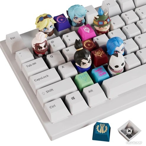 『LoL』チャンピオンたちがキーキャップに！ヤスオ、アーリ、ティーモほか、“レア枠”ミニオンも―Riot Store Japanで発売