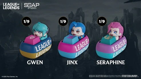 『LoL』チャンピオンたちがキーキャップに！ヤスオ、アーリ、ティーモほか、“レア枠”ミニオンも―Riot Store Japanで発売