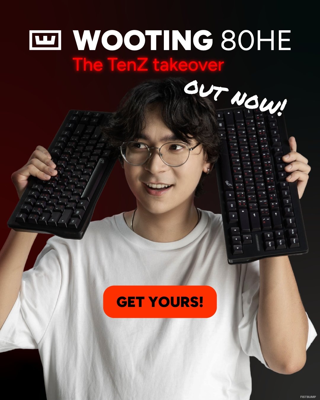TenZ × Wootingの限定モデル「Wooting 80HE TenZ Takeover」が「ふもっふのおみせ」で販売開始！日本からも求めやすく