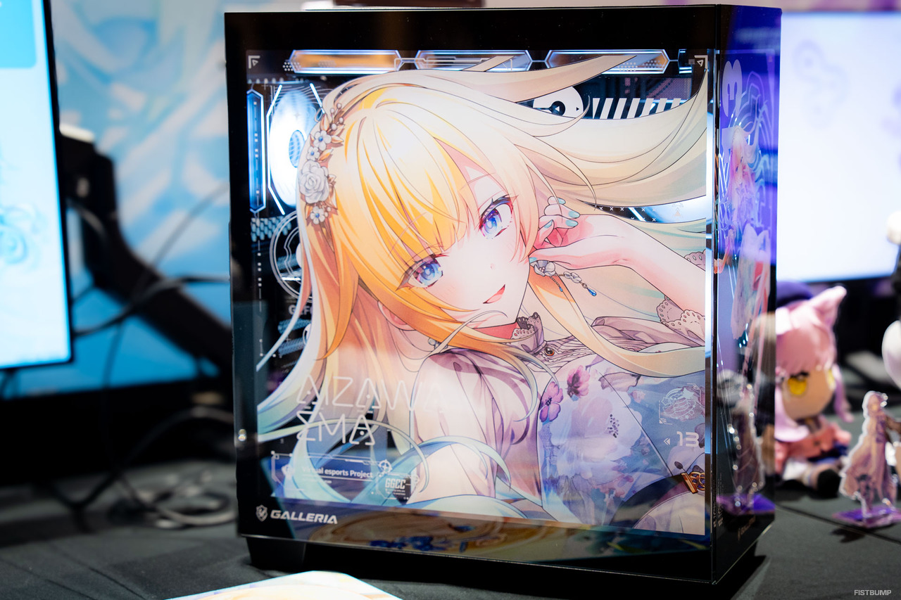 「ぶいすぽっ！」GALLERIAコラボPCの新モデル、デザインが良すぎたので全メンバー分を激写してきた【VSPO! SHOWDOWN 2026】