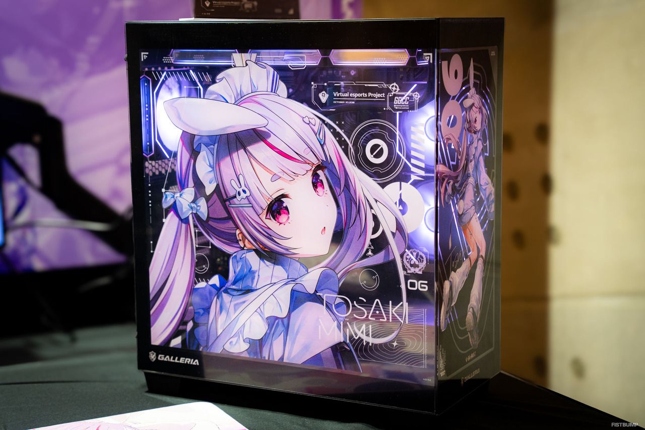 「ぶいすぽっ！」GALLERIAコラボPCの新モデル、デザインが良すぎたので全メンバー分を激写してきた【VSPO! SHOWDOWN 2026】