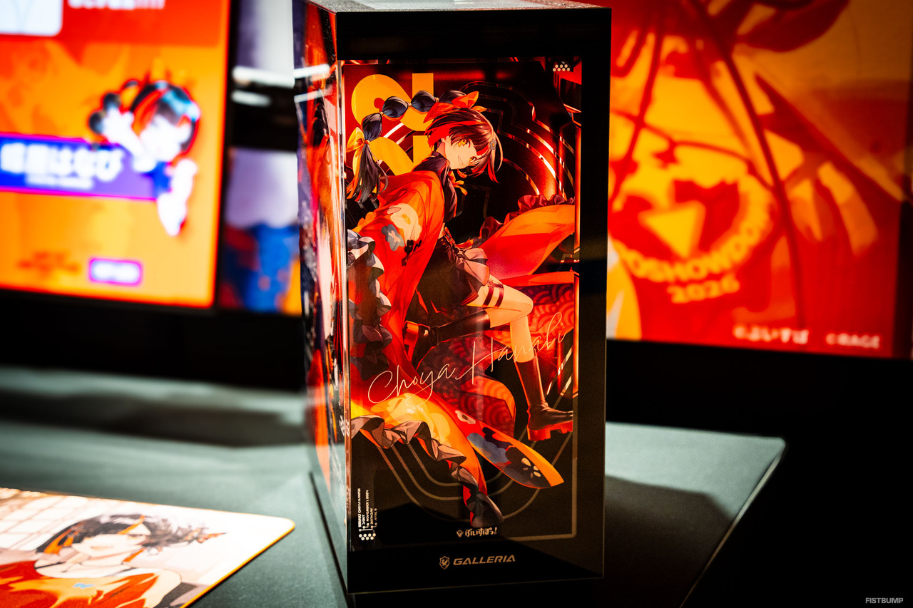 「ぶいすぽっ！」GALLERIAコラボPCの新モデル、デザインが良すぎたので全メンバー分を激写してきた【VSPO! SHOWDOWN 2026】