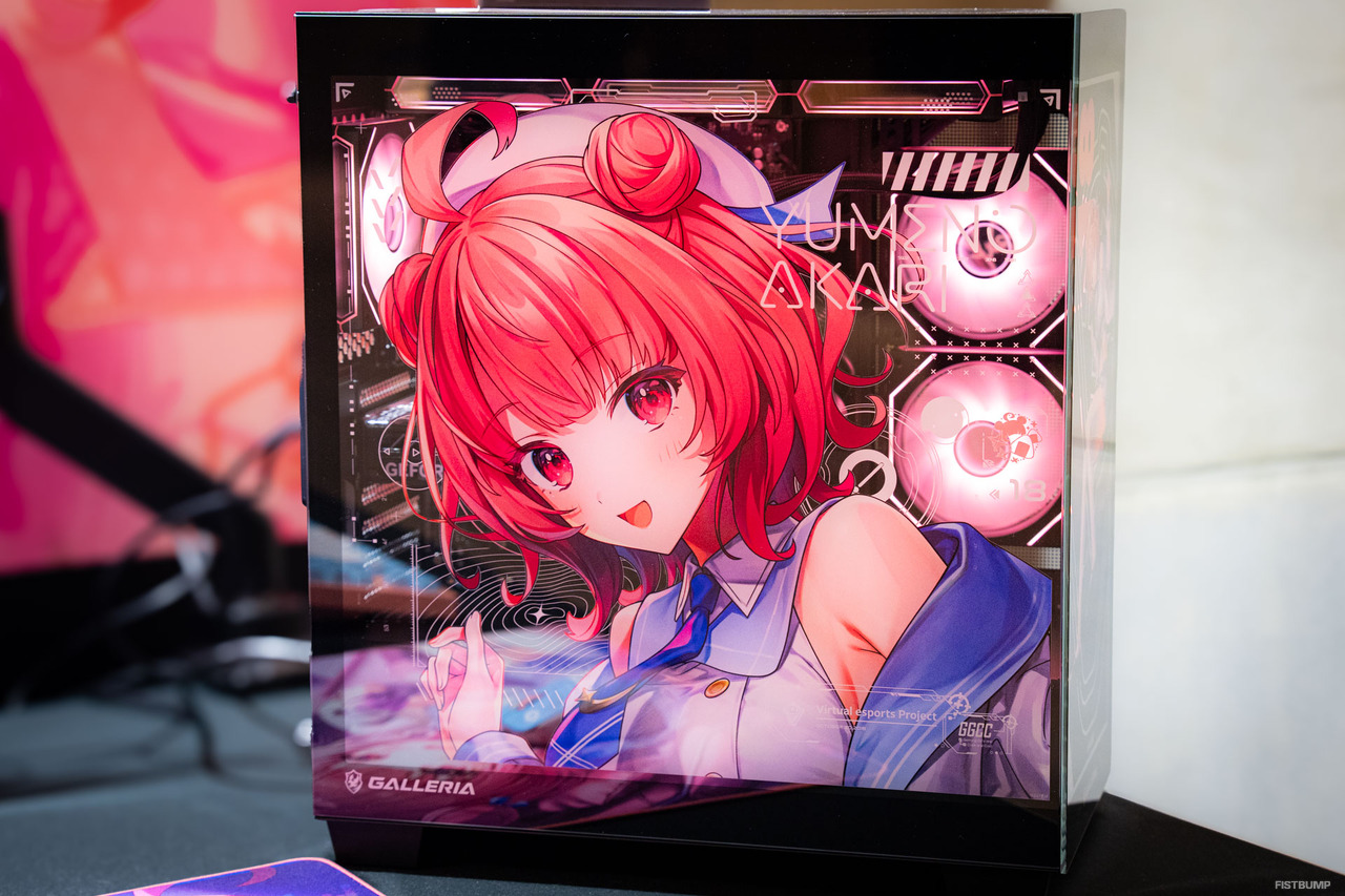 「ぶいすぽっ！」GALLERIAコラボPCの新モデル、デザインが良すぎたので全メンバー分を激写してきた【VSPO! SHOWDOWN 2026】