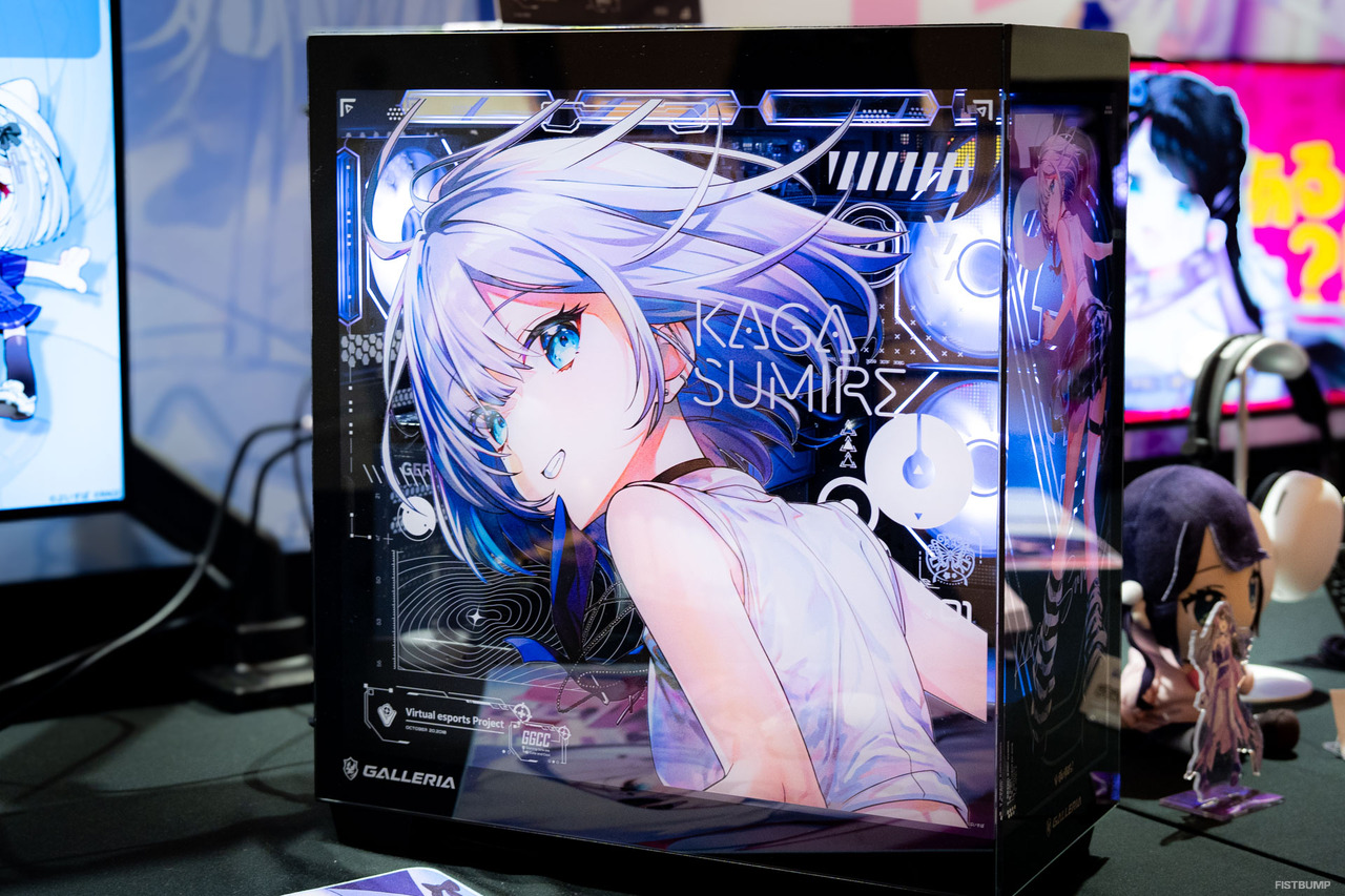 「ぶいすぽっ！」GALLERIAコラボPCの新モデル、デザインが良すぎたので全メンバー分を激写してきた【VSPO! SHOWDOWN 2026】