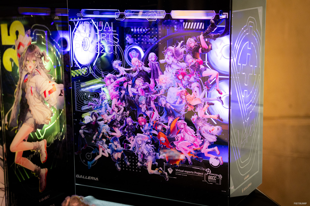 「ぶいすぽっ！」GALLERIAコラボPCの新モデル、デザインが良すぎたので全メンバー分を激写してきた【VSPO! SHOWDOWN 2026】