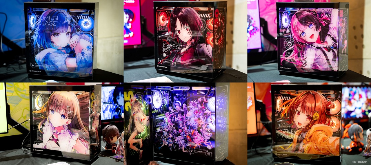 「ぶいすぽっ！」GALLERIAコラボPCの新モデル、デザインが良すぎたので全メンバー分を激写してきた【VSPO! SHOWDOWN 2026】