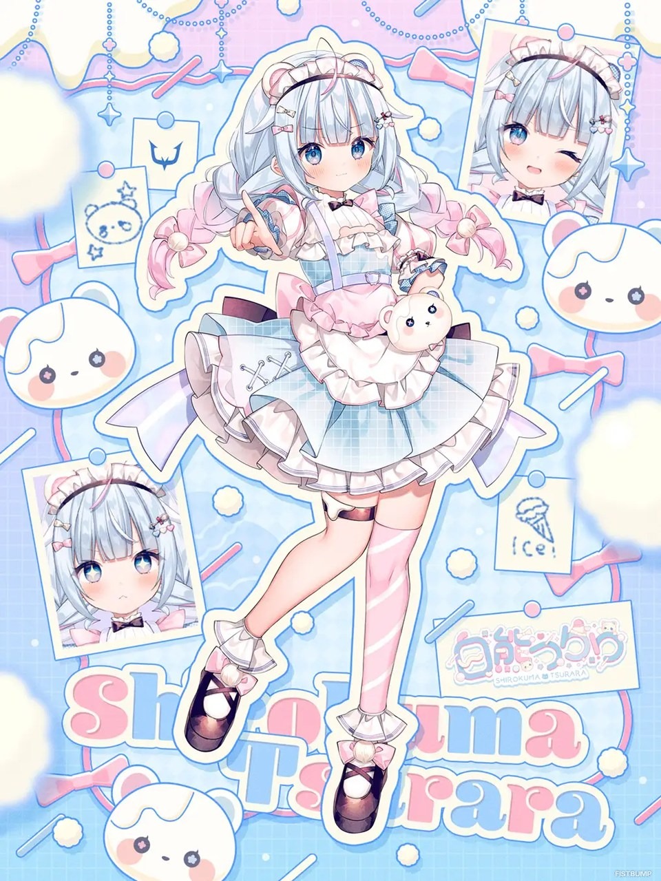 「REJECT」から新たなVTuberがデビュー！『LoL』メインの白熊メイド「白熊つらら」と、『VALORANT』メインの鴉執事「鴉羽そら」―3月29日に初配信