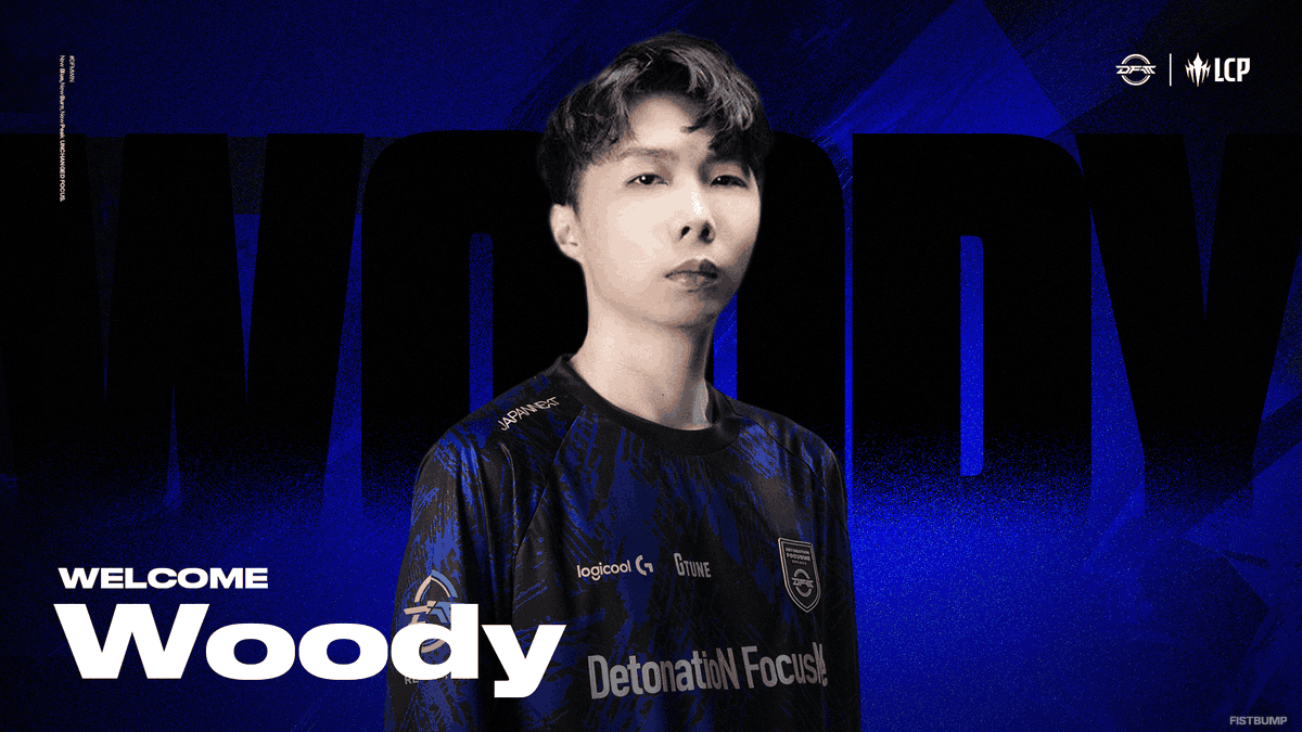 DFMにFisher、Woodyが加入―韓国の若手MIDと台湾のベテランSUPが加わった新ロスターに【LCP】