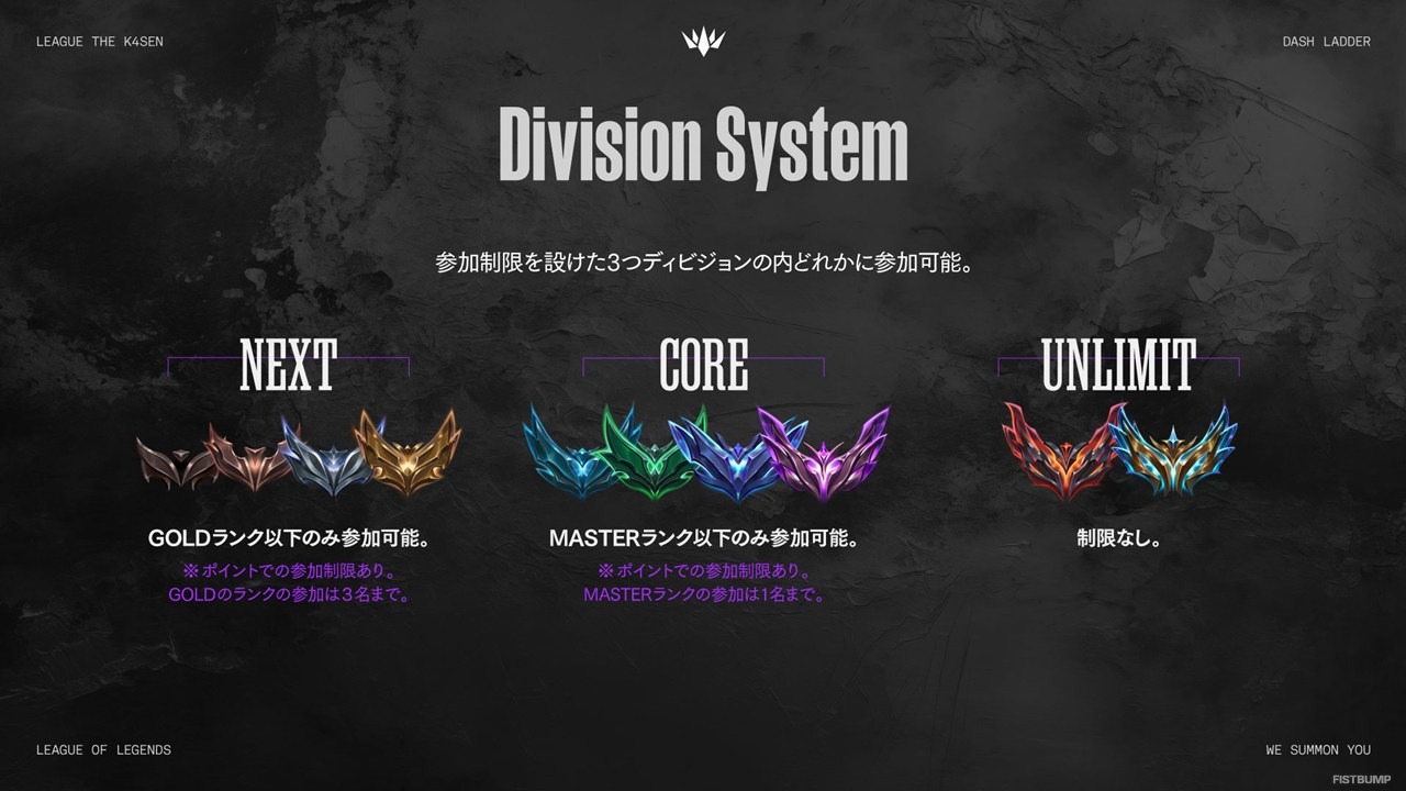 『LTK:DashLadder』フォーマット発表、応募受付を開始―誰でも参加できるLTK、3つの階級で戦うリーグ戦、チーム募集サーバーも用意【リーグ・オブ・レジェンド】