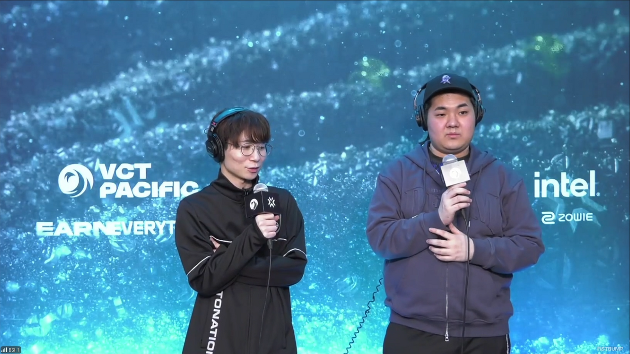 DFM NorthernLights「取れば一気に流れに乗れるラウンドを取りきれない弱さがある」ー怒涛の追い上げの裏側、ロータスの敗因、強豪T1との対戦でDFMに見えた課題とは【VCT Pacific 2026 Stage 1 合同インタビュー】