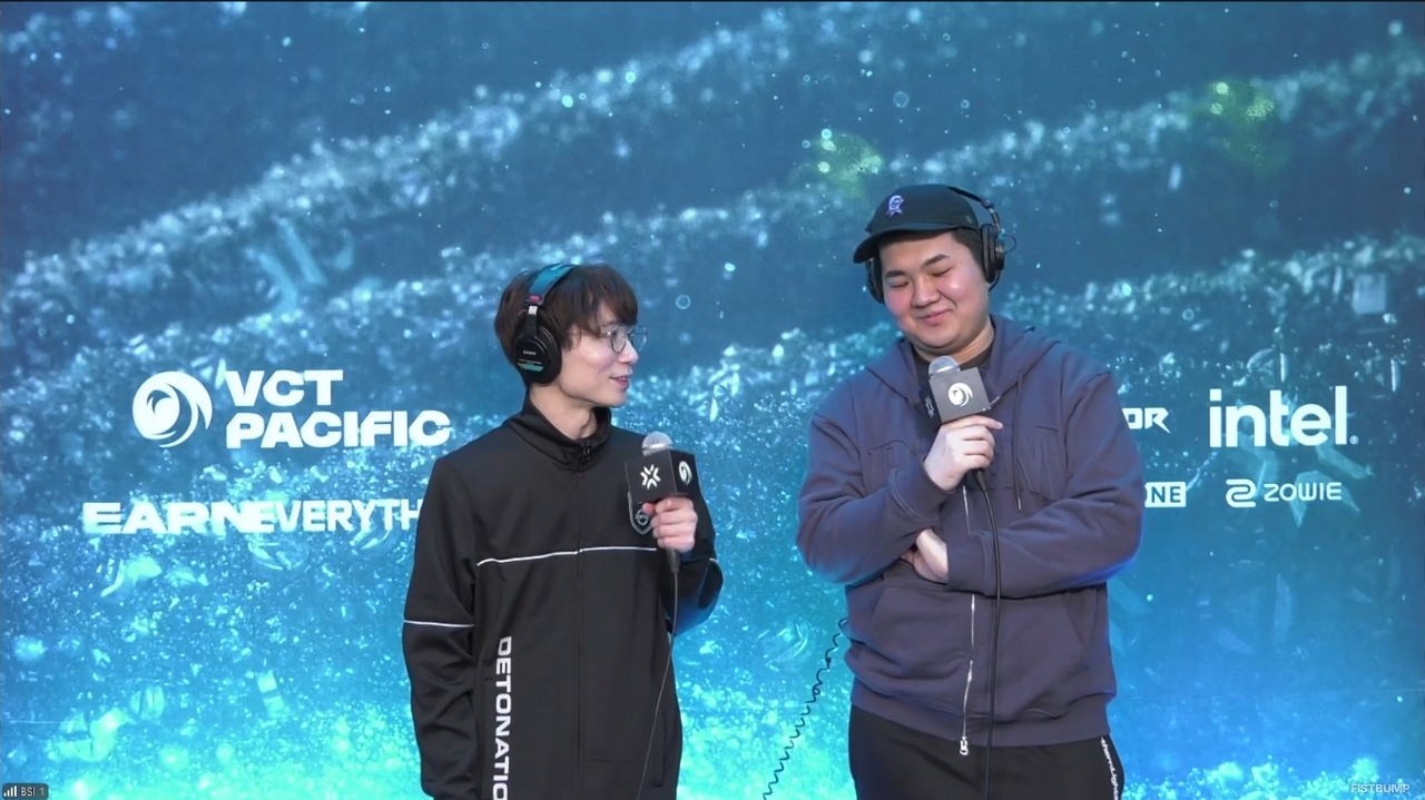 DFM NorthernLights「取れば一気に流れに乗れるラウンドを取りきれない弱さがある」ー怒涛の追い上げの裏側、ロータスの敗因、強豪T1との対戦でDFMに見えた課題とは【VCT Pacific 2026 Stage 1 合同インタビュー】