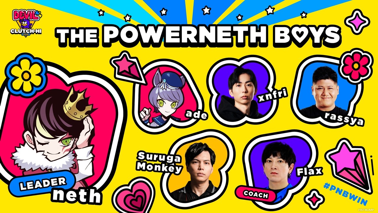 neth、麻倉シノ、紡木こかげほか新たな顔ぶれも―「デビクラ杯2026 #1」出場メンバーが発表、大会形式やビューイングパーティも【VALORANT】