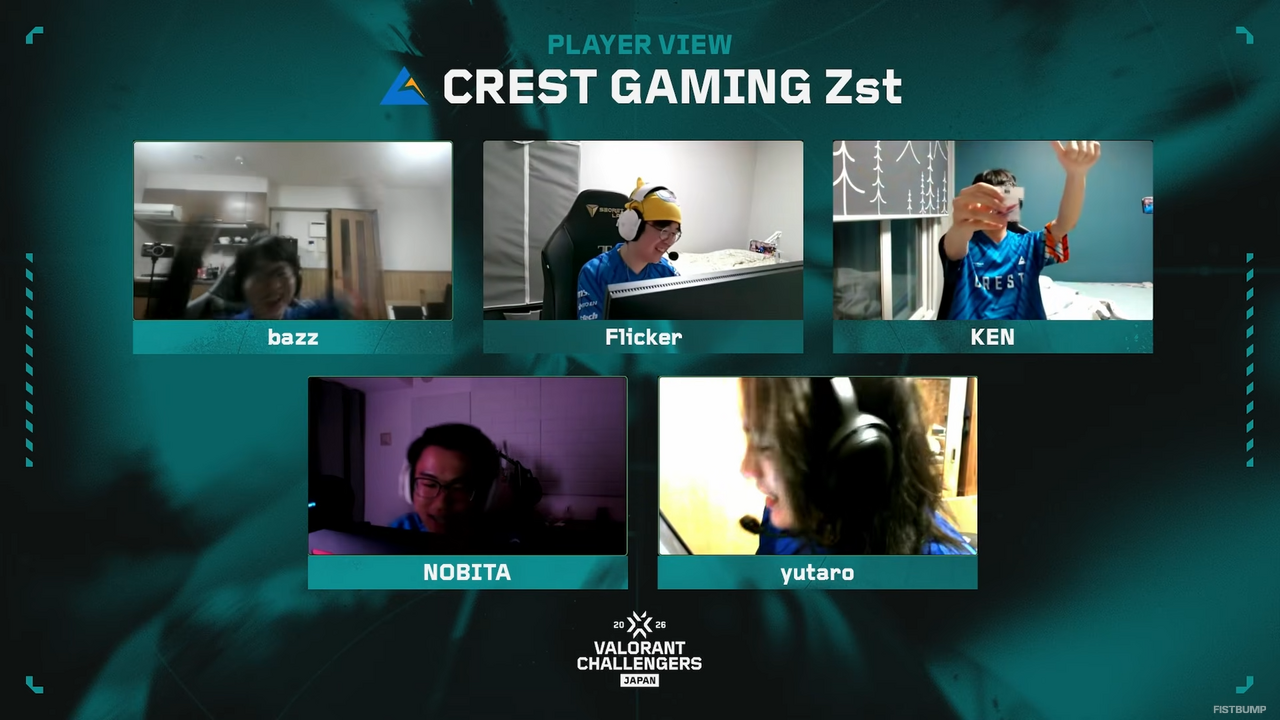 CREST GAMING Zstが無敗でSplit 1優勝！FLとの激戦を制し、新たな王者が誕生【Challengers Japan 2026 Split 1】
