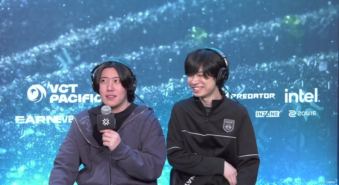 DFM Meiy「日本チーム同士のプライドとプレイオフ進出が懸かった試合、勝てて本当にホッとしている」－MeiyとVorzが語る試合の感想、Absolとのプライドバトル、ファンへのメッセージ【VCT Pacific 2026 Stage 1 合同インタビュー】