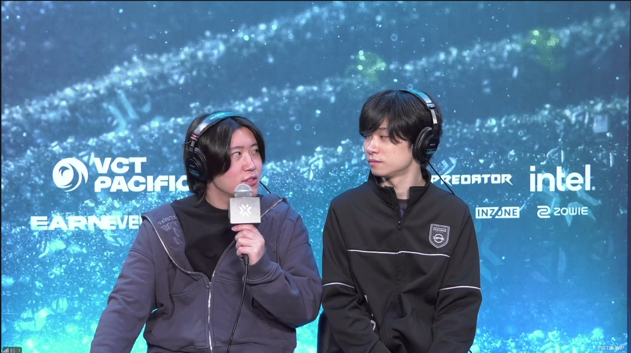 DFM Meiy「日本チーム同士のプライドとプレイオフ進出が懸かった試合、勝てて本当にホッとしている」－MeiyとVorzが語る試合の感想、Absolとのプライドバトル、ファンへのメッセージ【VCT Pacific 2026 Stage 1 合同インタビュー】