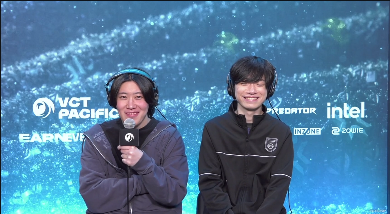 DFM Meiy「日本チーム同士のプライドとプレイオフ進出が懸かった試合、勝てて本当にホッとしている」－MeiyとVorzが語る試合の感想、Absolとのプライドバトル、ファンへのメッセージ【VCT Pacific 2026 Stage 1 合同インタビュー】